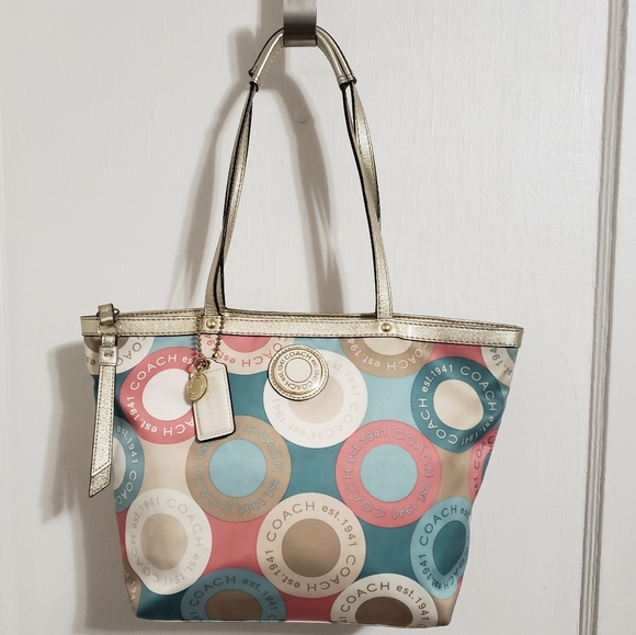 Coach Soho Sateen Tote - Picture 1 of 13